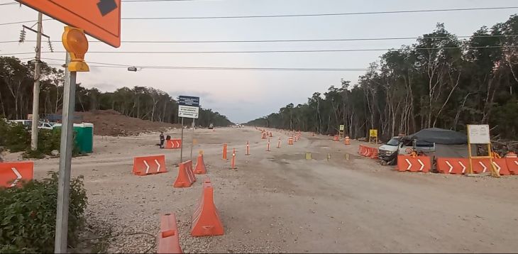 Tren Maya: Casi 70 % de avance en obras preliminares del tramo sur 5